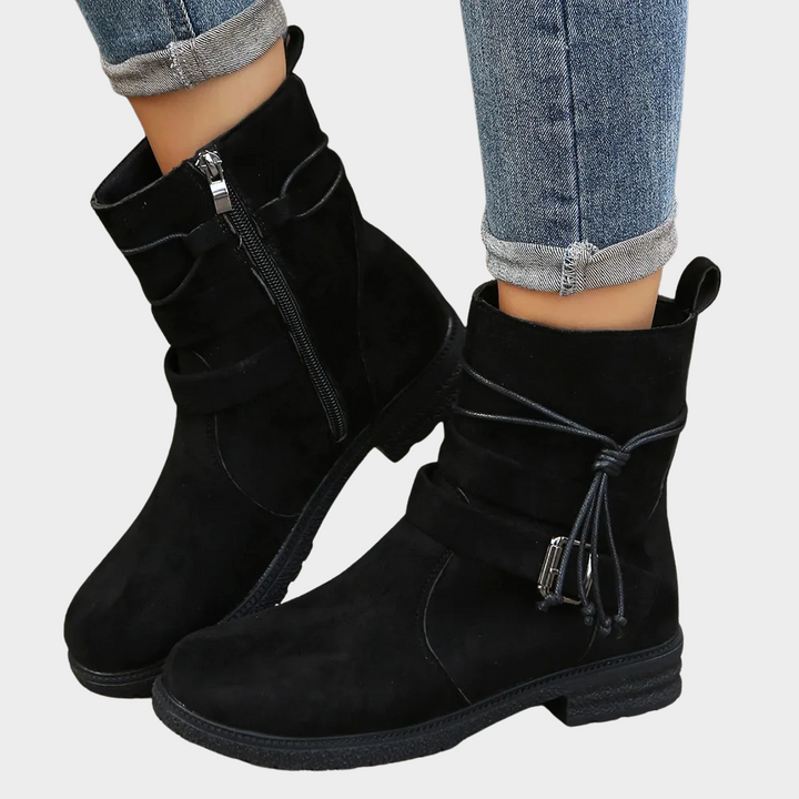 Karen Moree | Low Heel Ankle Boots