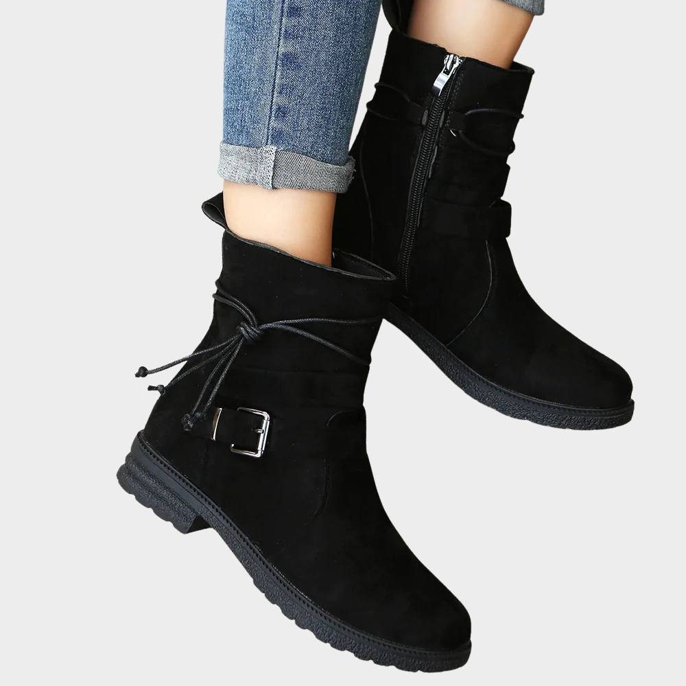 Karen Moree | Low Heel Ankle Boots