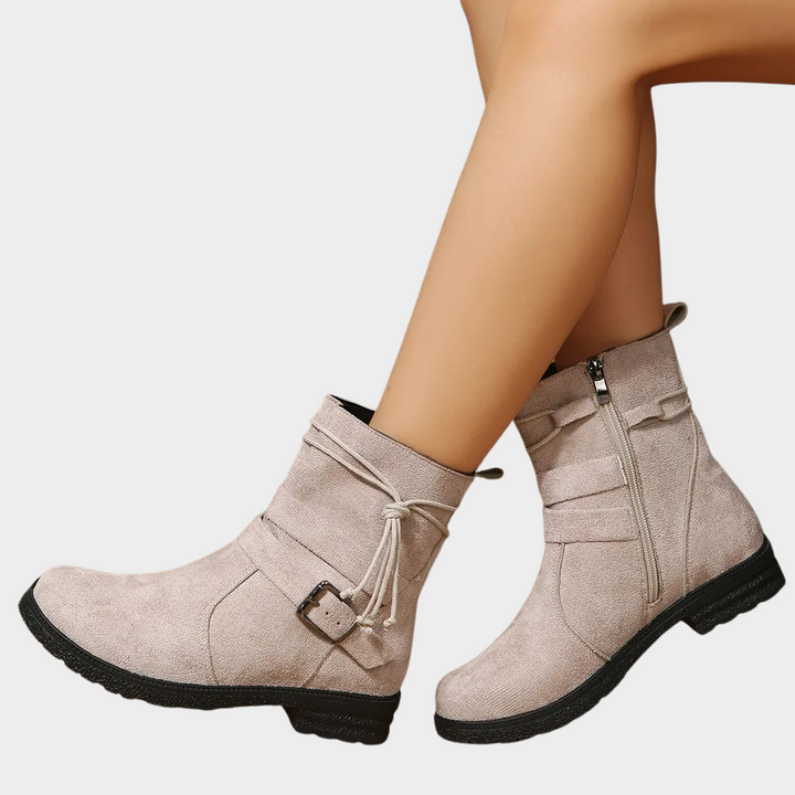 Karen Moree | Low Heel Ankle Boots
