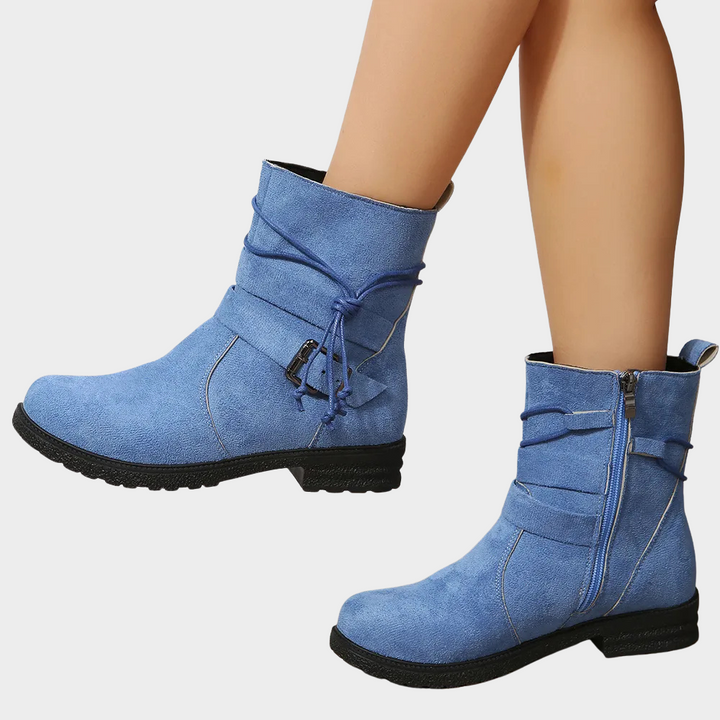 Karen Moree | Low Heel Ankle Boots