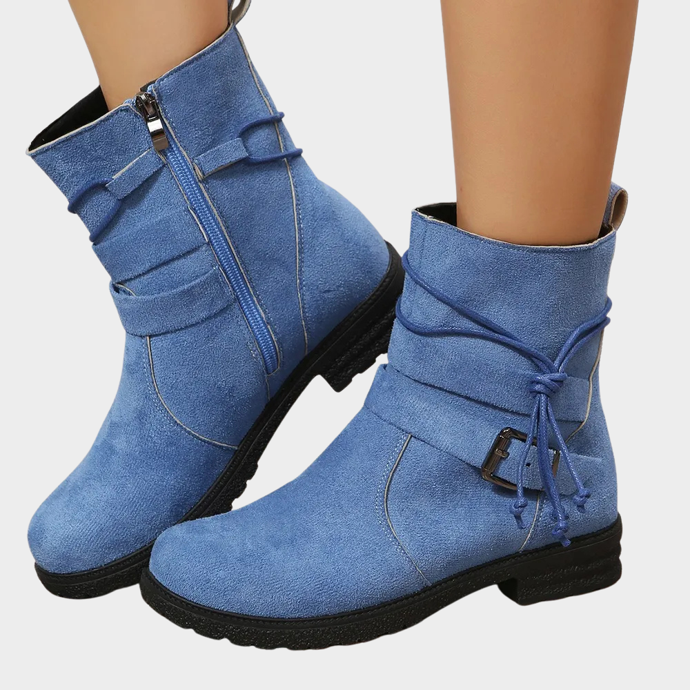 Karen Moree | Low Heel Ankle Boots