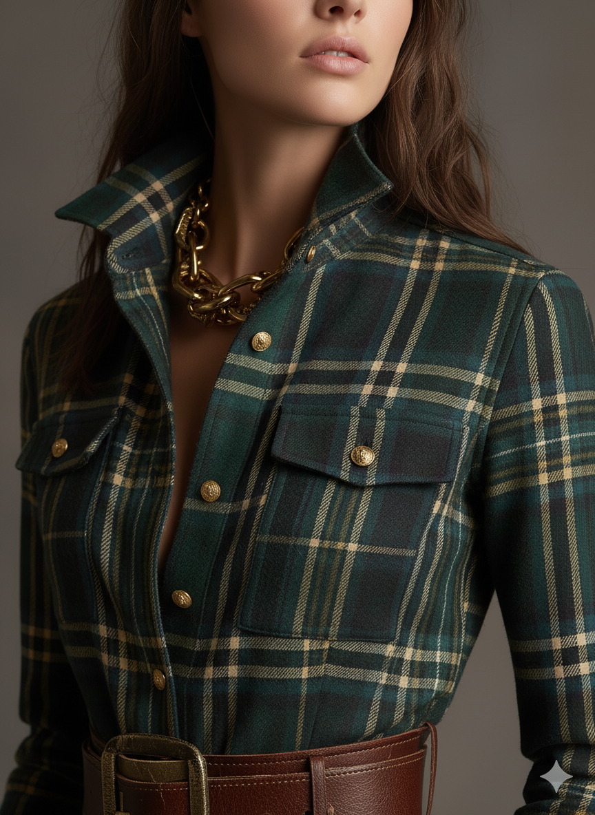 Karen Moree | Classic Button-Up Shirt Dress