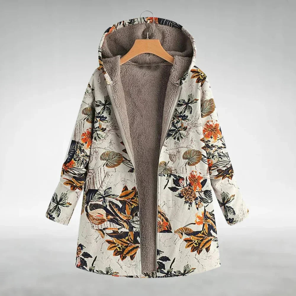Karen Moree | Floral Fleece Jacket