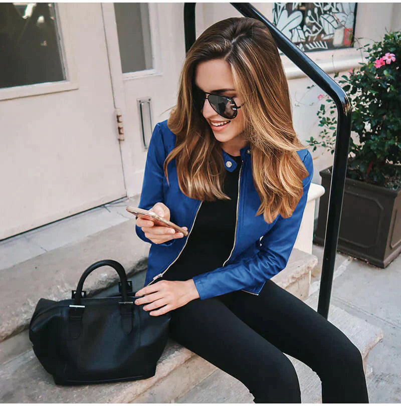 Karen Moree | Italian Leather Jacket