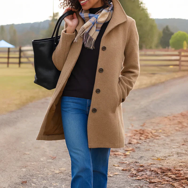 Karen Moree | Single-Breasted Coat