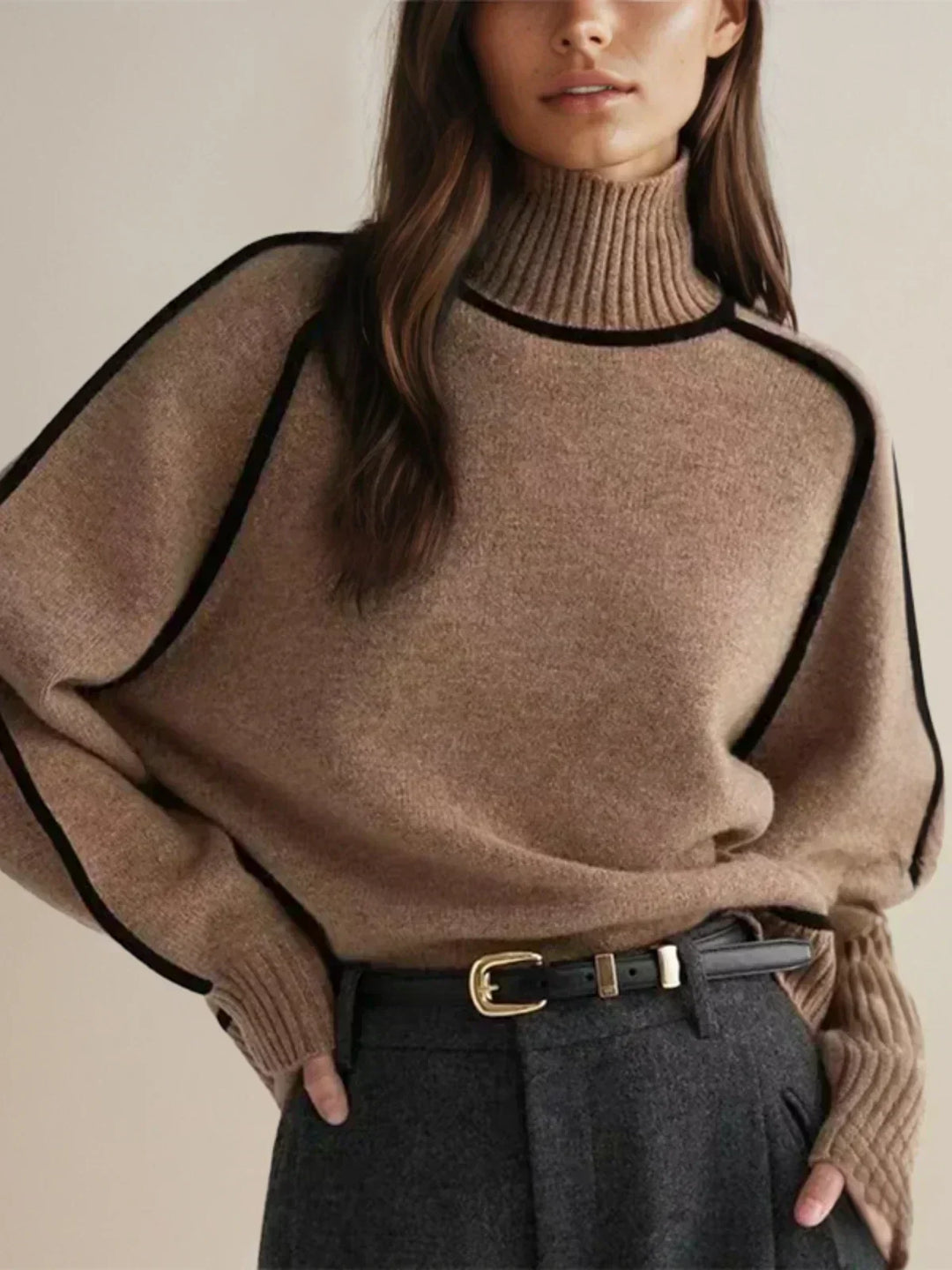 Karen Moree | Elegant Turtleneck Sweater