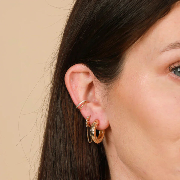 Karen Moree | 18K Gold Star Earrings