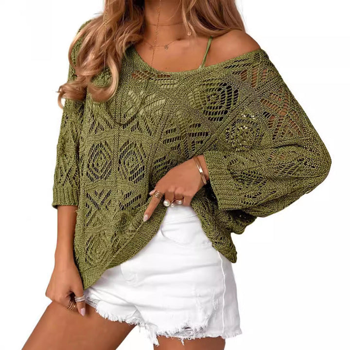 Karen Moree | Crochet Knit Pullover