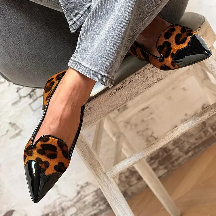 Karen Moree | Refined Animal Print Ballet Flats