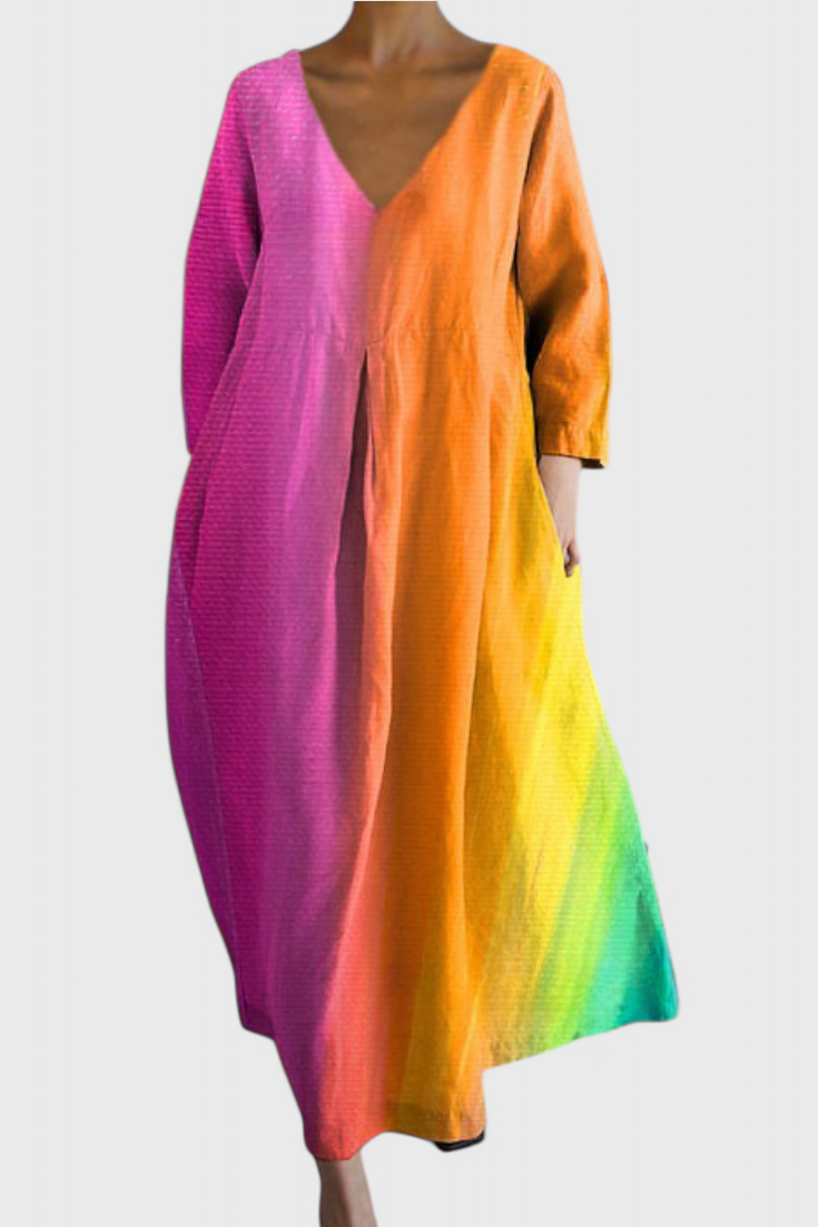 Karen Moree | Art Bloom Midi Dress