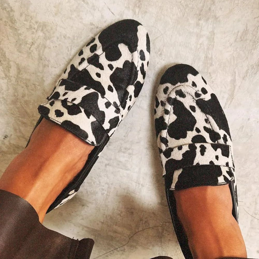 Karen Moree | Elegant Animal Print Loafers