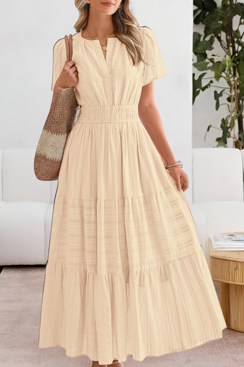 Karen Moree | Tiered Maxi Dress