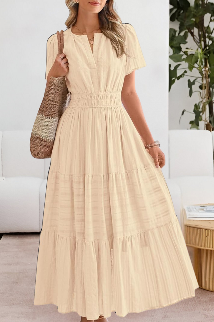 Karen Moree | Tiered Maxi Dress