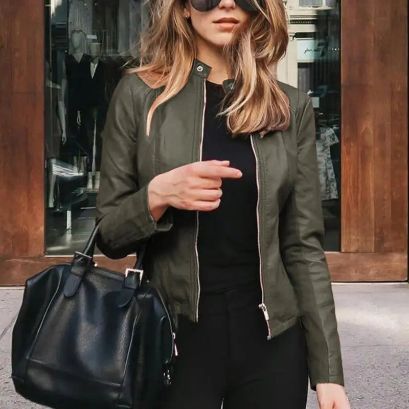 Karen Moree | Stylish Leather Women's Jacket