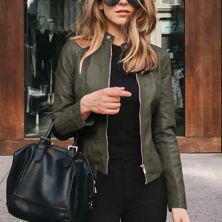 Karen Moree | Stylish Leather Women's Jacket