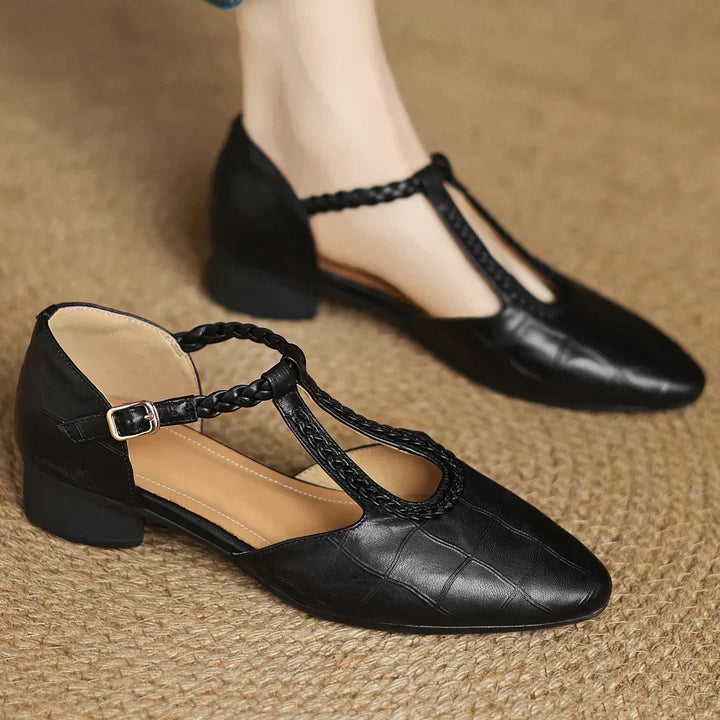 Karen Moree | Leather Mary Janes