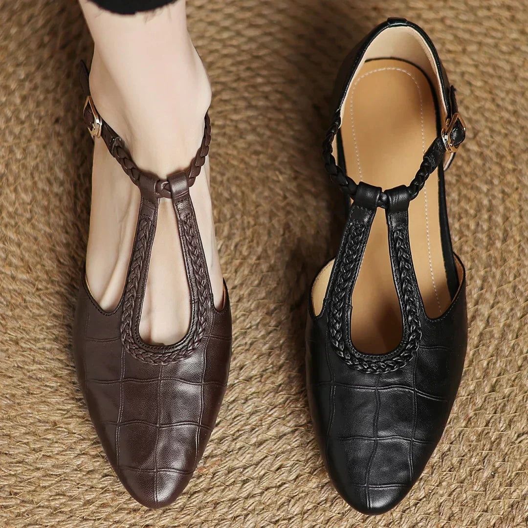 Karen Moree | Leather Mary Janes