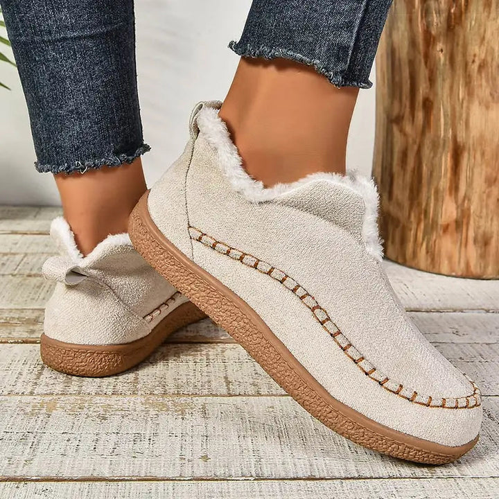 Karen Moree | Ultra-Cozy Winter Slip-On Shoes