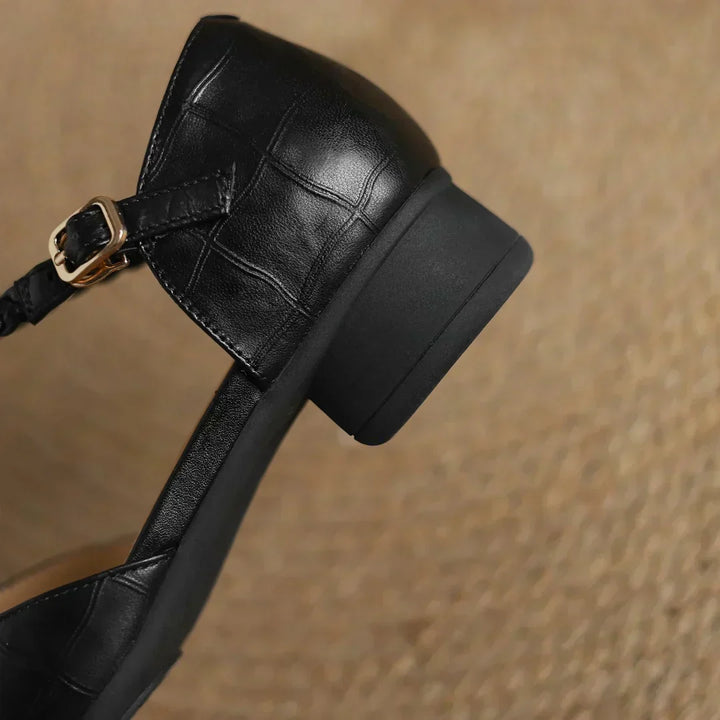Karen Moree | Leather Mary Janes