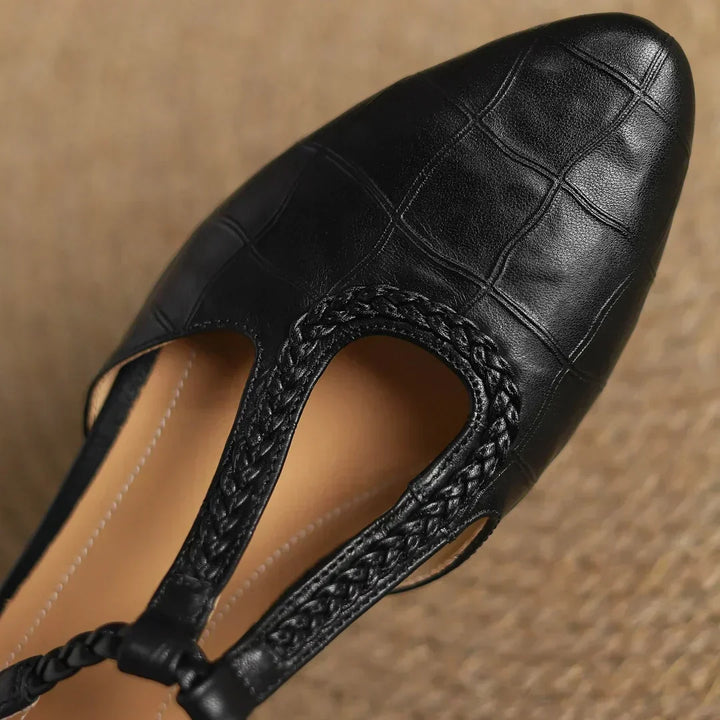 Karen Moree | Leather Mary Janes
