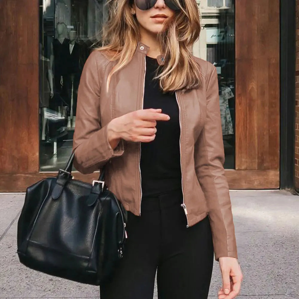 Karen Moree | Stylish Leather Women's Jacket