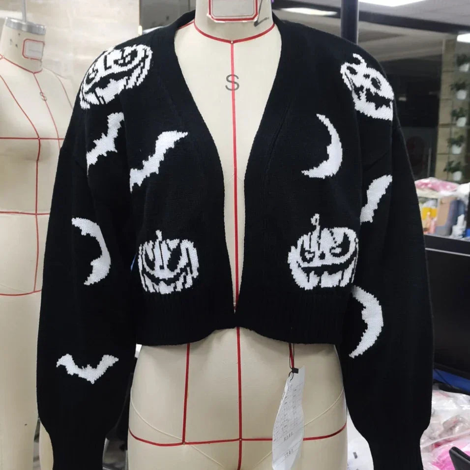 Karen Moree | Women’s Print V-Neck Cardigan