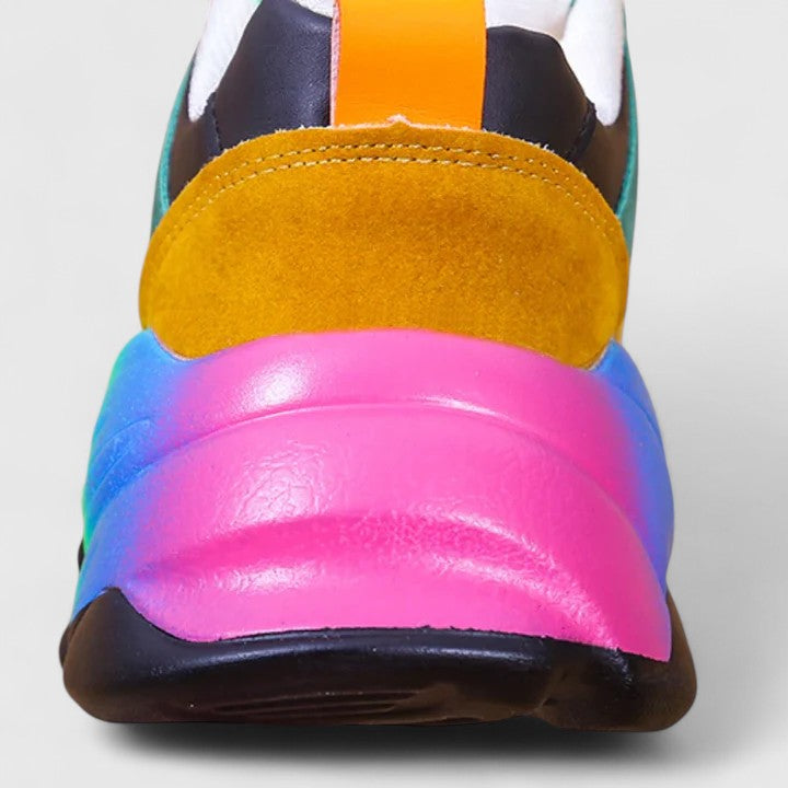 Karen Moree | Rainbow Platform Sneaker