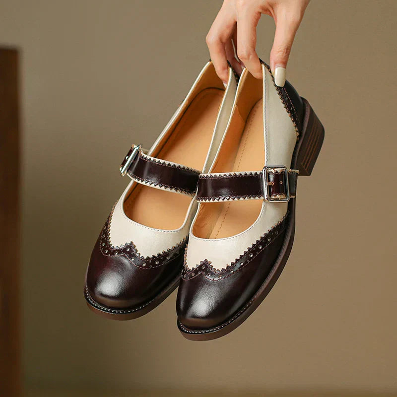 Karen Moree | Leather Mary Janes