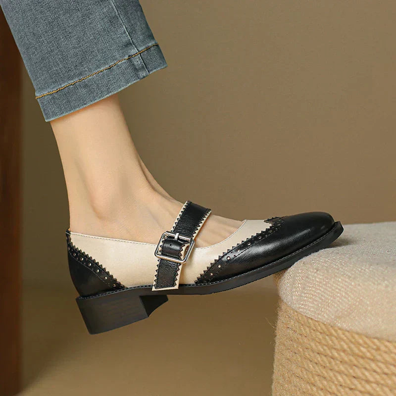 Karen Moree | Leather Mary Janes