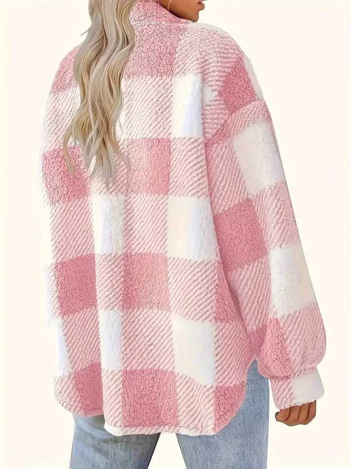 Karen Moree | Plaid Fleece Jacket