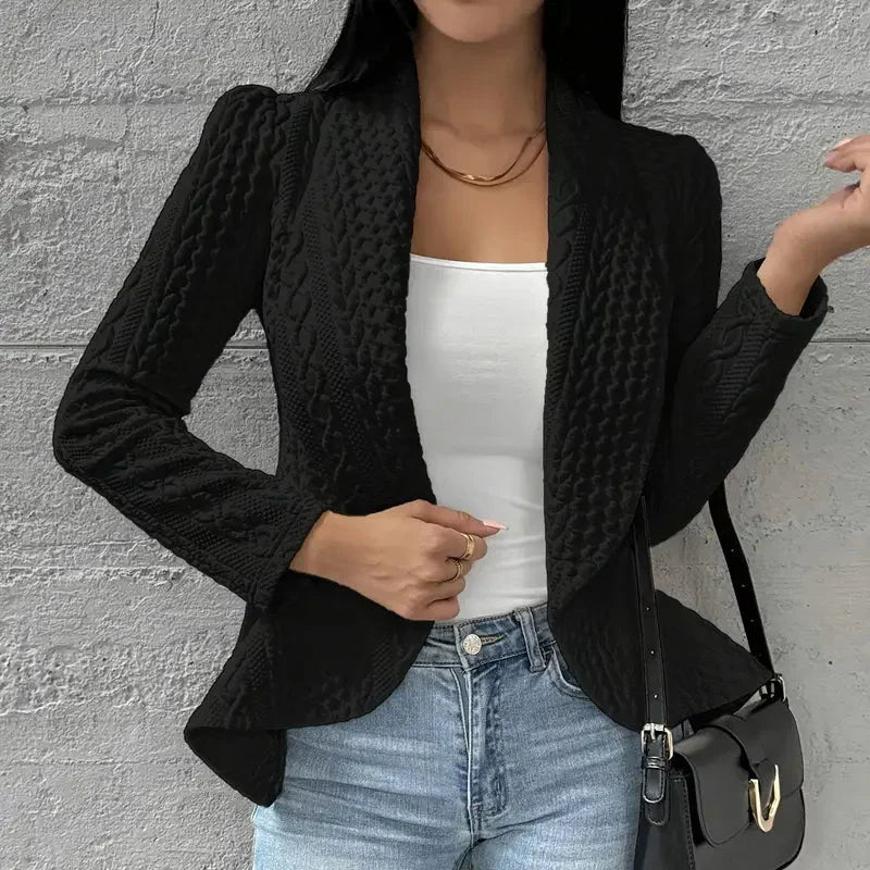 Karen Moree | Elegant Jacket With Front Opening