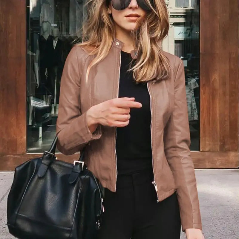 Karen Moree | Stylish Leather Women's Jacket