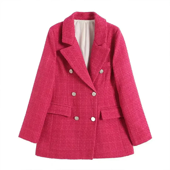 Karen Moree | Stylish Tweed Blazer