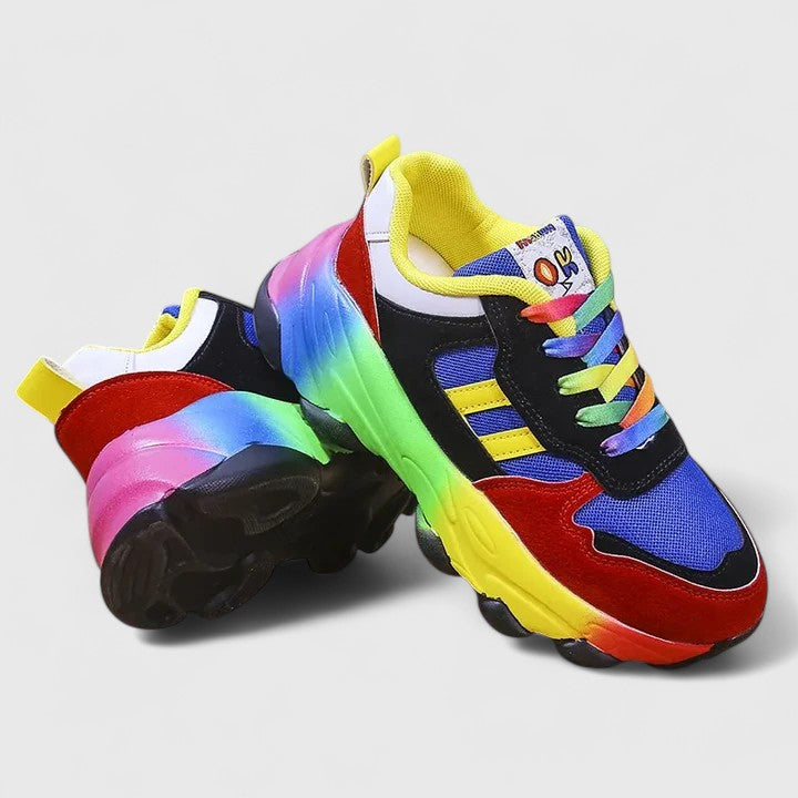 Karen Moree | Rainbow Platform Sneaker