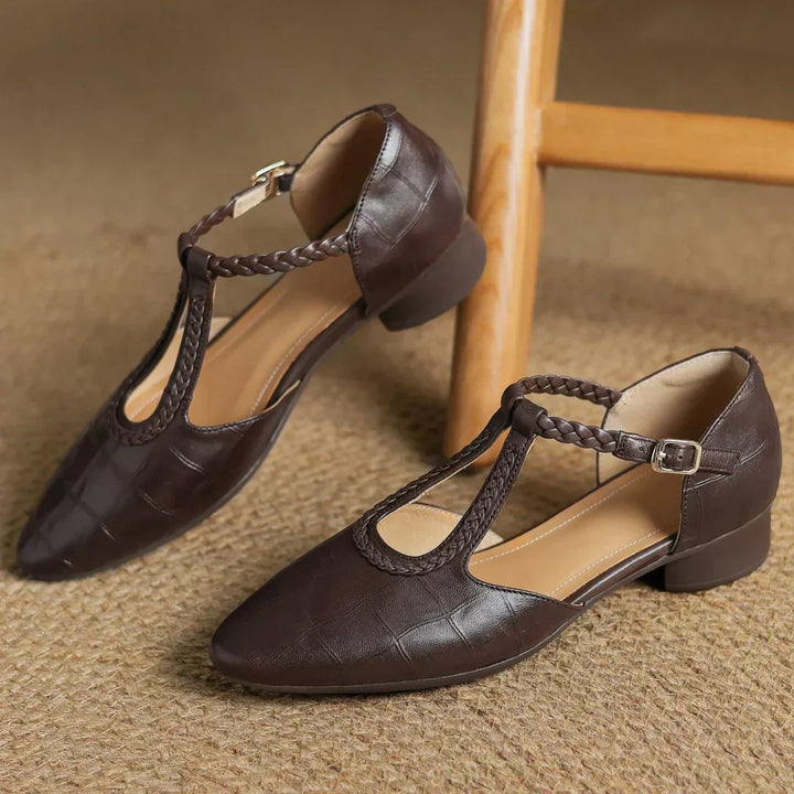 Karen Moree | Leather Mary Janes