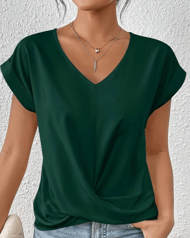 Karen Moree | V-Neck Top