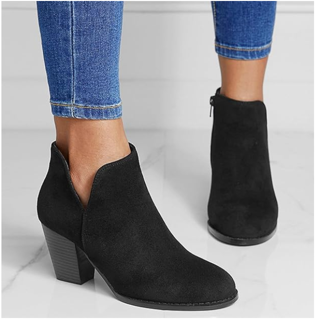 Karen Moree | Pointed Ankle Boot In Premium Effect