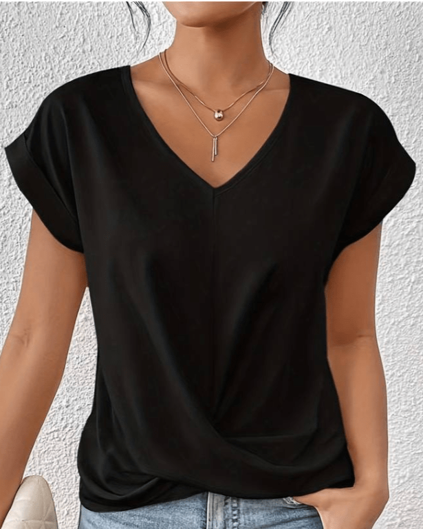 Karen Moree | V-Neck Top