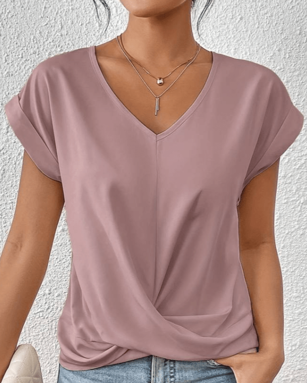 Karen Moree | V-Neck Top