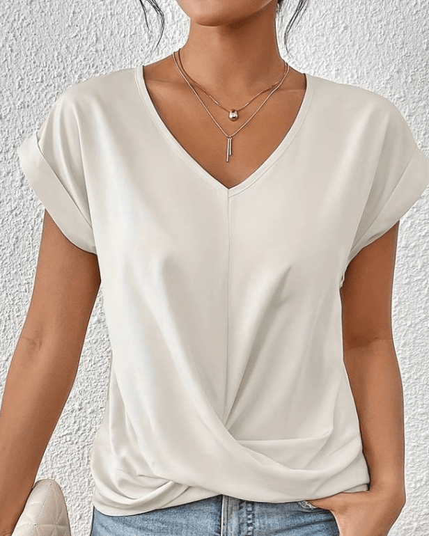 Karen Moree | V-Neck Top