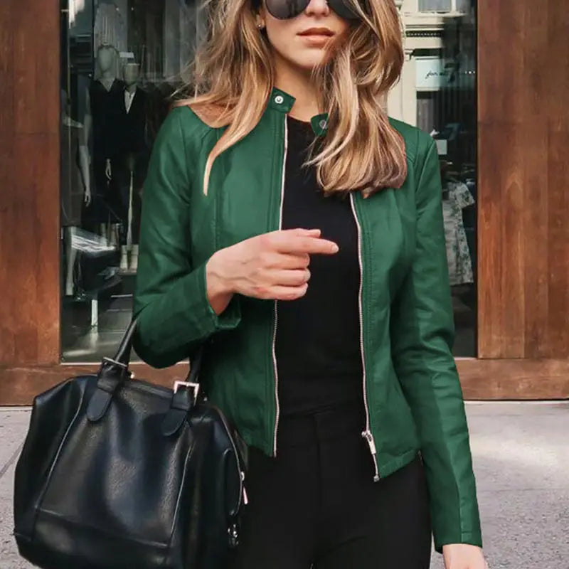 Karen Moree | Stylish Leather Women's Jacket