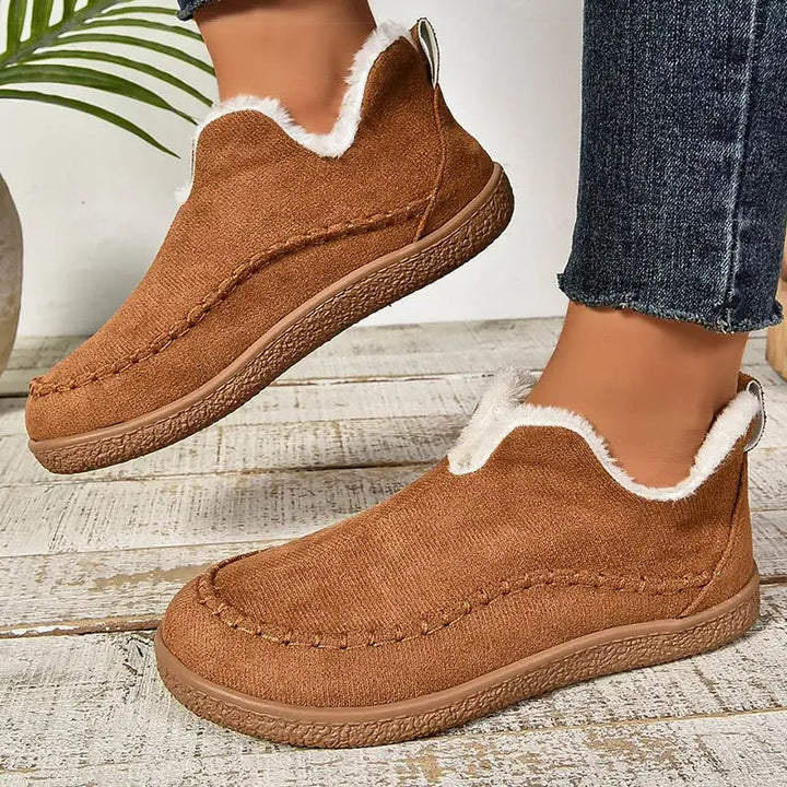 Karen Moree | Ultra-Cozy Winter Slip-On Shoes