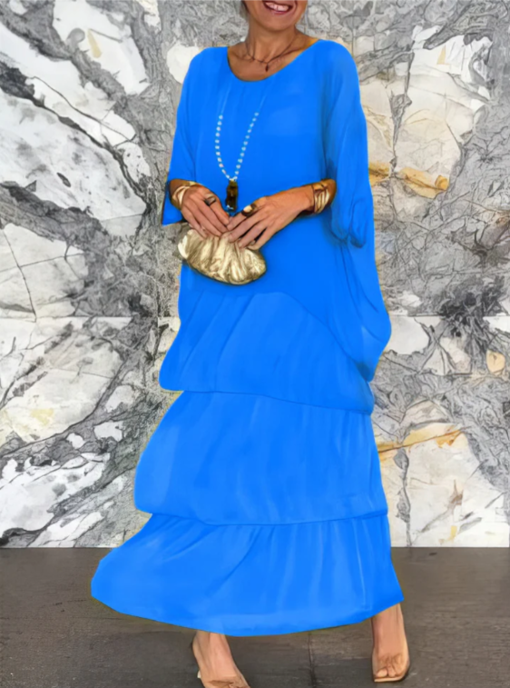 Karen Moree | Elegant Flowing Maxi Dress