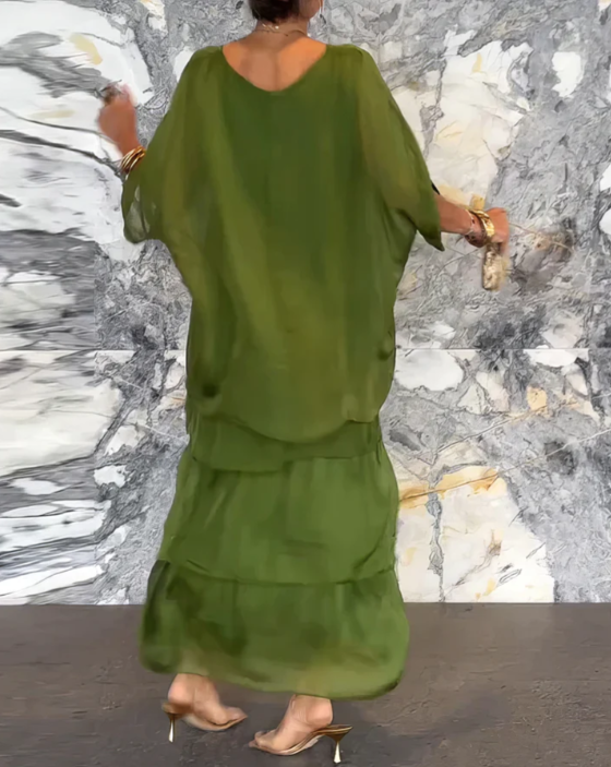 Karen Moree | Elegant Flowing Maxi Dress