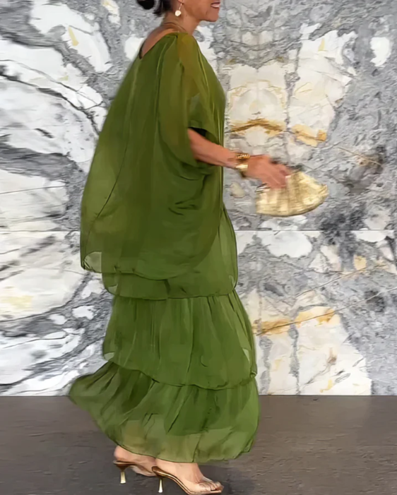 Karen Moree | Elegant Flowing Maxi Dress