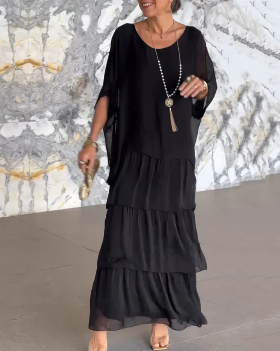 Karen Moree | Elegant Flowing Maxi Dress