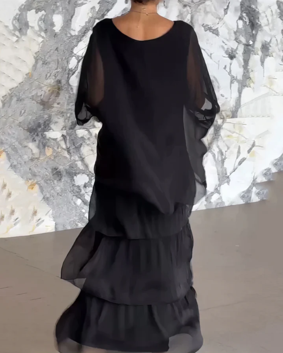 Karen Moree | Elegant Flowing Maxi Dress