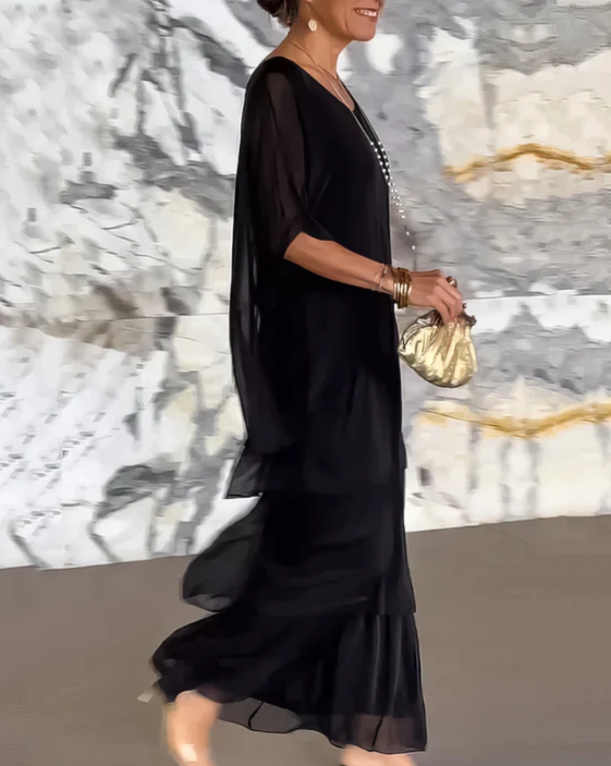 Karen Moree | Elegant Flowing Maxi Dress