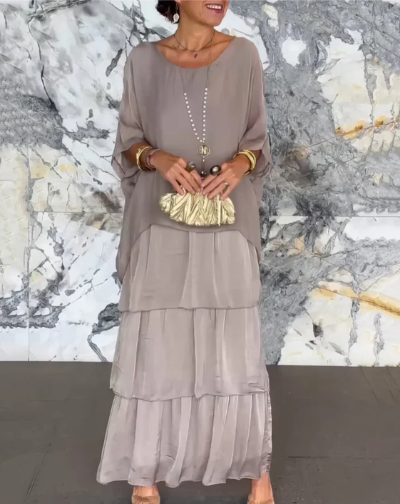 Karen Moree | Elegant Flowing Maxi Dress