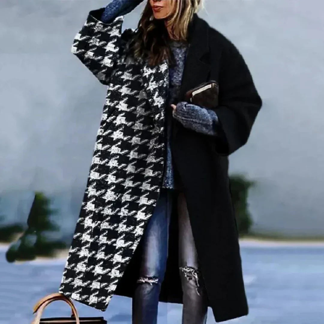 Karen Moree | Long Coat With Designer Patterns